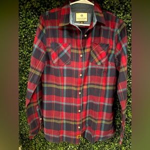 Flannel button up shirt